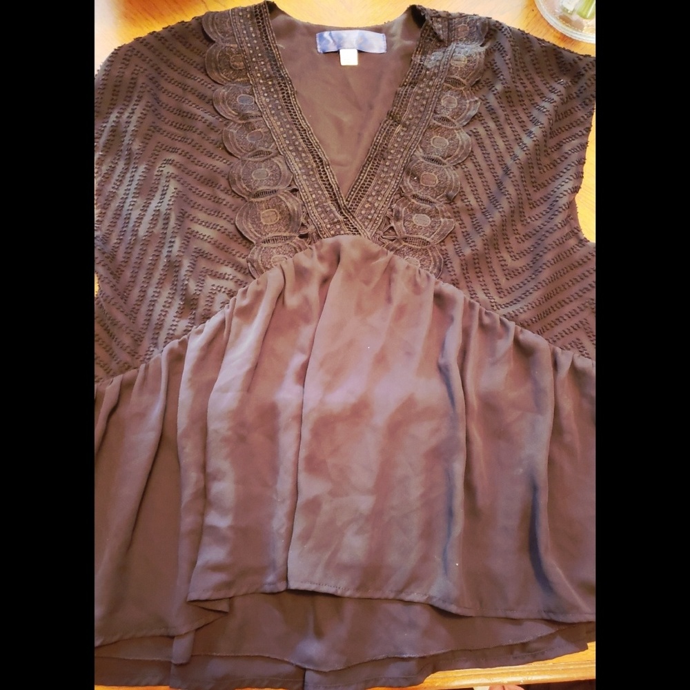 Cute black blouse